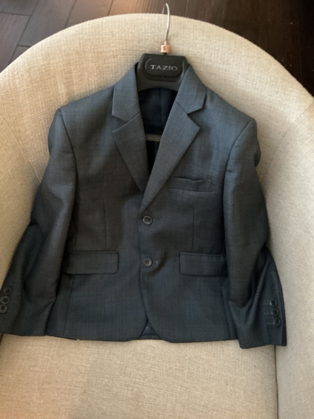 Tazio Boys 3 pc Suit Size 5 Blue/Grey - Picture 3 of 11